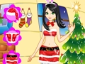 Hra Vánoční dívčí dressup 
