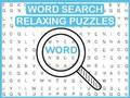Hra Word Search Relaxační hádanky 