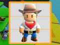 Hra Posuvné puzzle Stumble Boys 