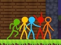 Hra Stickman Parkour 2: Lucky Block