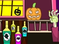 Hra Halloween dvorek Escape