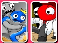 Hra Rainbow Friends Omalovánky 