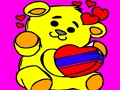 Hra Snadné barvení Valentine 