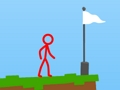 Hra Stickman parkourové řemeslo 