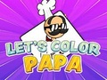 Hra Vybarvíme papá 