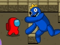 Hra Puzzle přežití Duhových přátel 