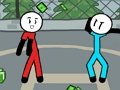 Hra Bláznivý útěk Stickmana 
