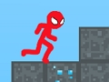 Hra Stickman Blockworld Parkour 2