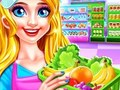 Hra Supermarket Girl úklid 