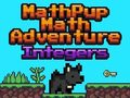 Hra Mathpup matematická dobrodružná celá čísla