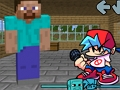 Hra Friday Night Funkin' VS Steve z Minecraftu 