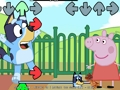 Hra FNF: Bluey vs Peppa Pig