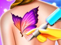 Hra Barbie Funny Tattoo Shop