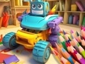 Hra Omalovánky: Transformace automobilového robota 