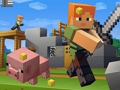 Hra Minecraft skryté zlaté bloky 