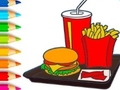 Hra Omalovánka: Hamburger 