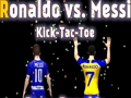 Hra Messi vs Ronaldo Kick Tac Toe