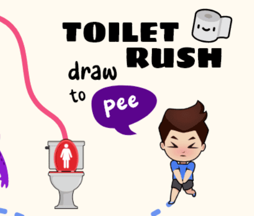 Hra Toalet Rush: Draw To Pee 