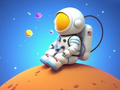 Hra Omalovánky: Spaceman sedí 