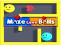 Hra Maze Love Balls