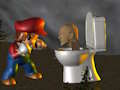 Hra Super Spy Mario VS Skibidi WC 