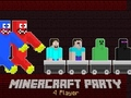 Hra Hráč MineCraft Party 4 