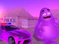 Hra Grimace vs policejní SuperCar 