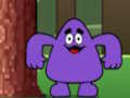 Hra Grimace řezačka dřeva 
