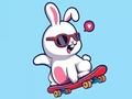 Hra Omalovánky: Králičí skateboard 