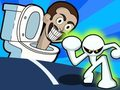 Hra Stickman vs Skibidi WC 
