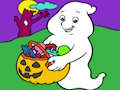 Hra Halloweenská omalovánky 