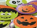 Hra Čokoládová halloweenská skládačka 