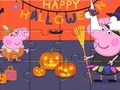 Hra Skládačka: Peppa Halloween 