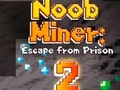 Hra Noob Miner 2: Útěk z vězení 