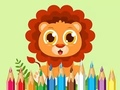 Hra Omalovánky: Baby Lion 