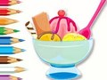 Hra Omalovánky: Ice Cream Sundae 