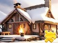 Hra Skládačka: Sněžný dům 