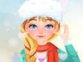 Hra Blond Sofia: zimní make-up 