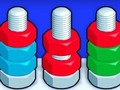 Hra Ořechy Puzzle: Seřadit podle barvy 