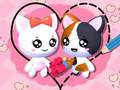 Hra Love Cat Draw Puzzle 