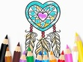 Hra Omalovánky: Heart Dreamcatcher 