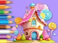 Hra Omalovánky: Lollipop House 
