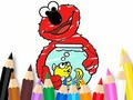 Hra Omalovánky: Elmo New Friend 