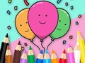 Hra Omalovánky: Celebrate-Baloons 