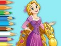 Hra Omalovánky: Princezna Rapunzel 