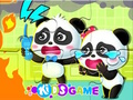 Hra Puzzle: Ohňostroj Baby Panda 
