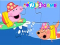 Hra Puzzle: Peppa Pig Sea Sailing 