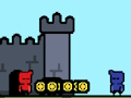 Hra Červené a modré Castlewars 