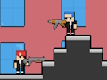 Hra Noobwars červená a modrá 