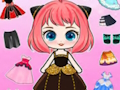 Hra Oblékání pro panenku Chibi DIY 